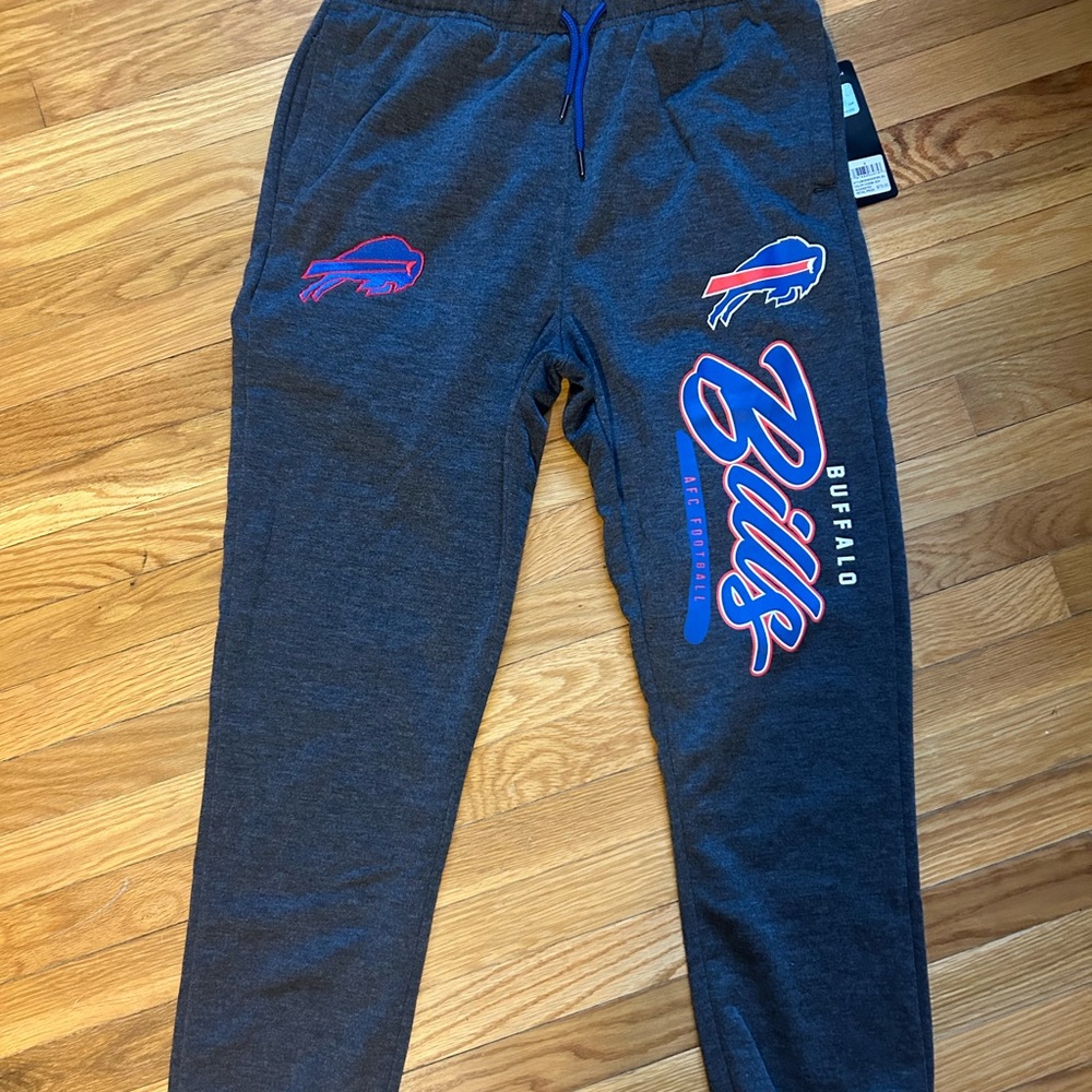 Buffalo Bills Mens Size Small Fleece Lined Sweatpants
